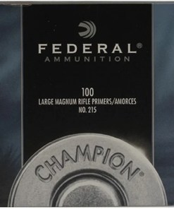 Federal Large Rifle Magnum Primers #215 Box of 1000 (10 Trays of 100)